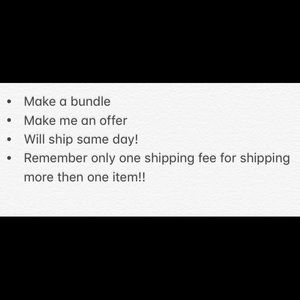 Create a bundle and make me an offer!